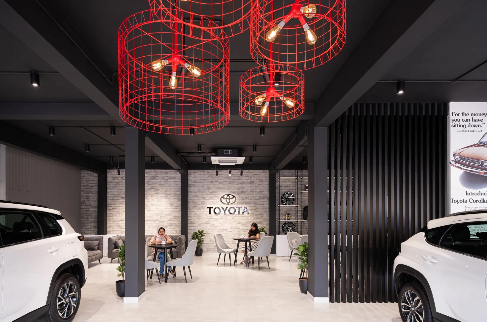 Amana Toyota Showroom